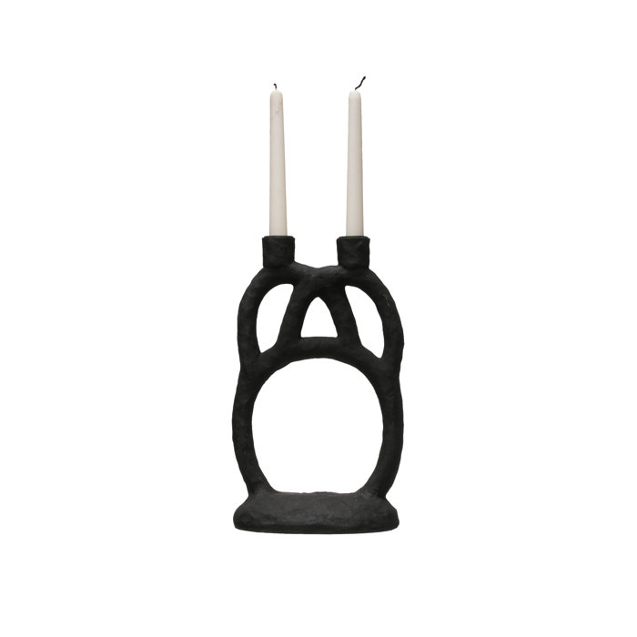 AllModern 11.5" Resin Tabletop Candlestick Wayfair Canada